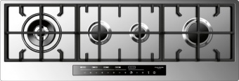 112-cm touch control gas cooktop